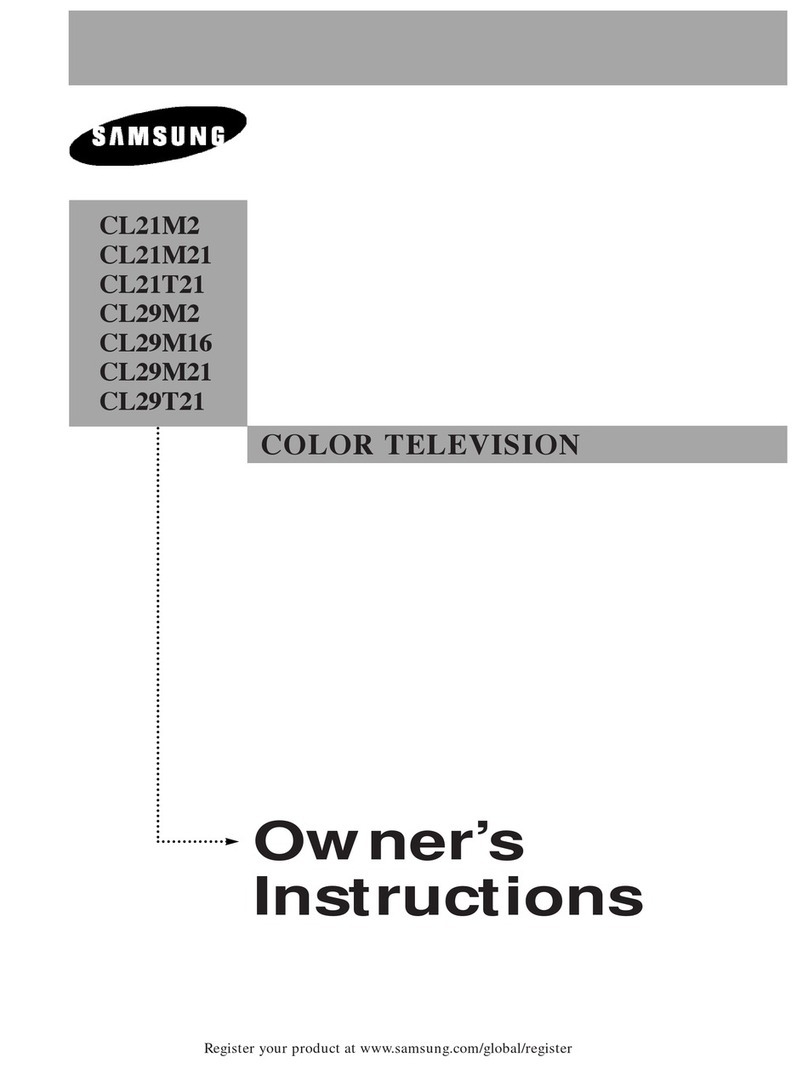 Samsung CL29M16MQ User manual Samsung CL29M16MQ User manual