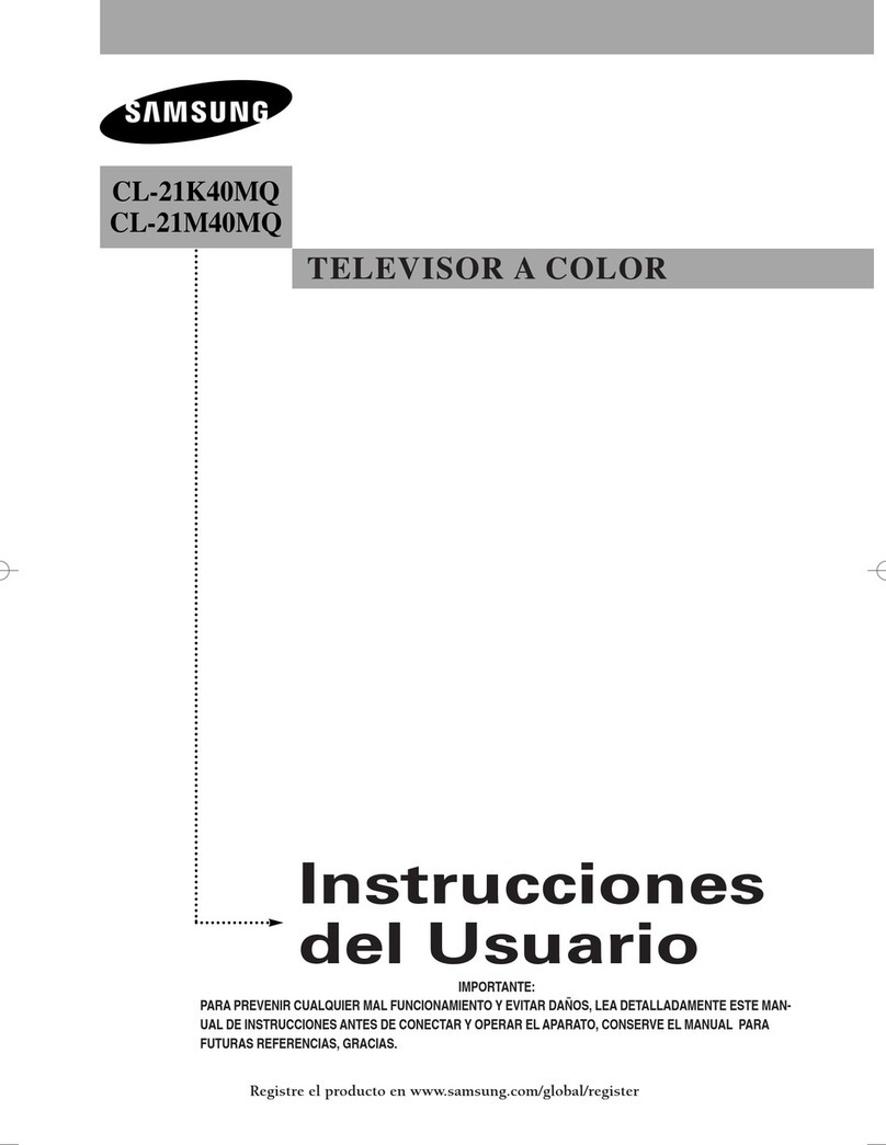 Samsung CL-21M40MQ User manual