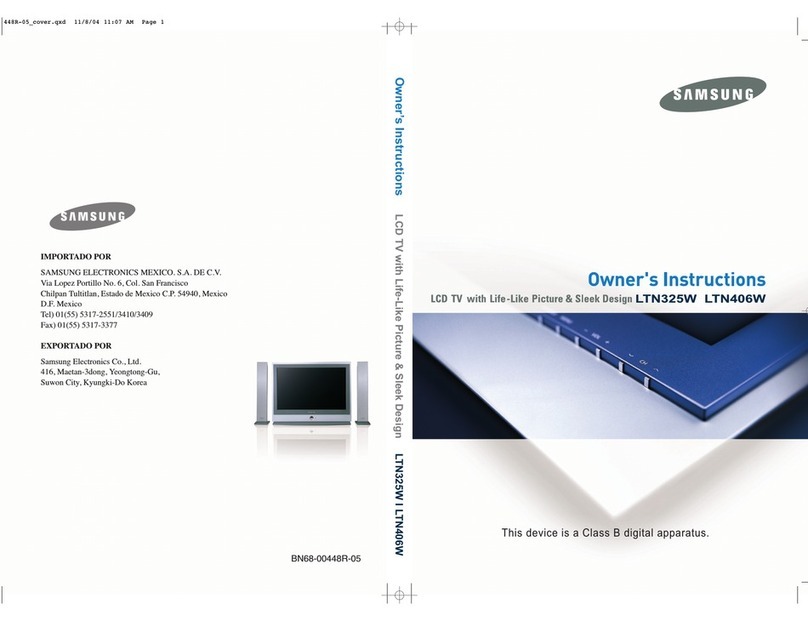 Samsung LTN406W User manual