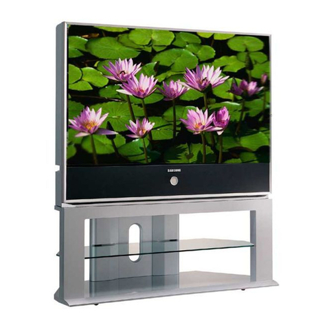 Samsung HLP4674W - 46" Rear Projection TV User manual