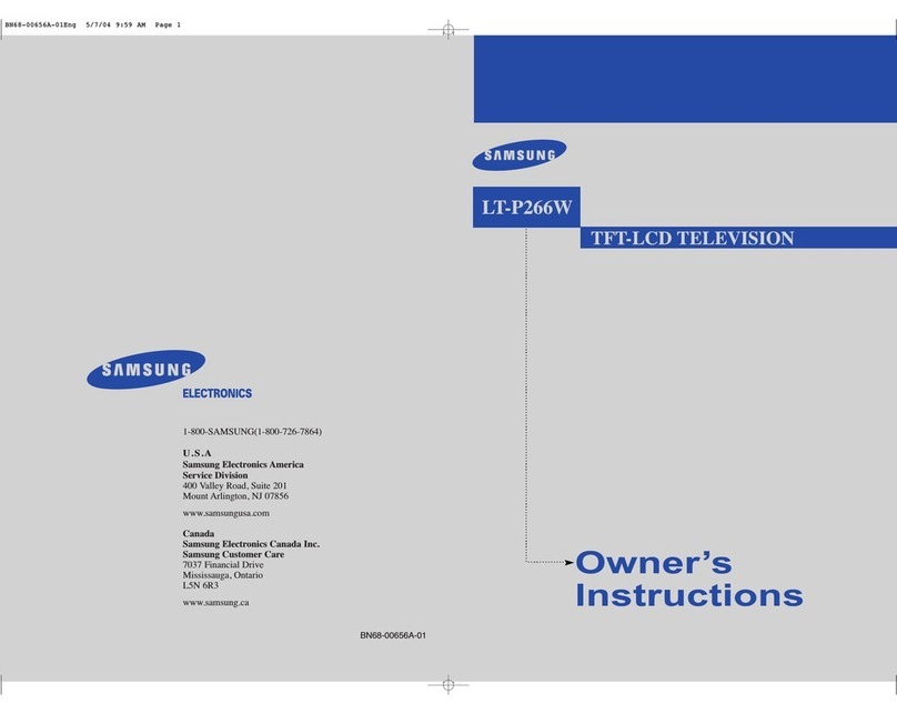 Samsung LT-P266W User manual