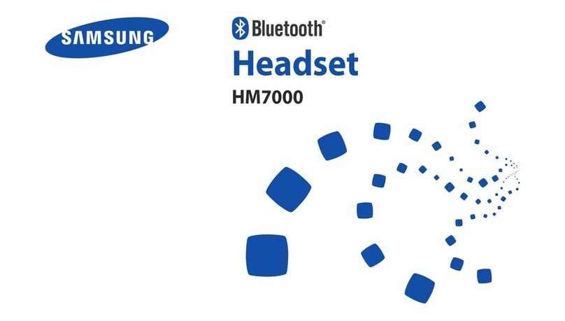 Samsung BHM7000NBAC User manual Samsung BHM7000NBAC User manual