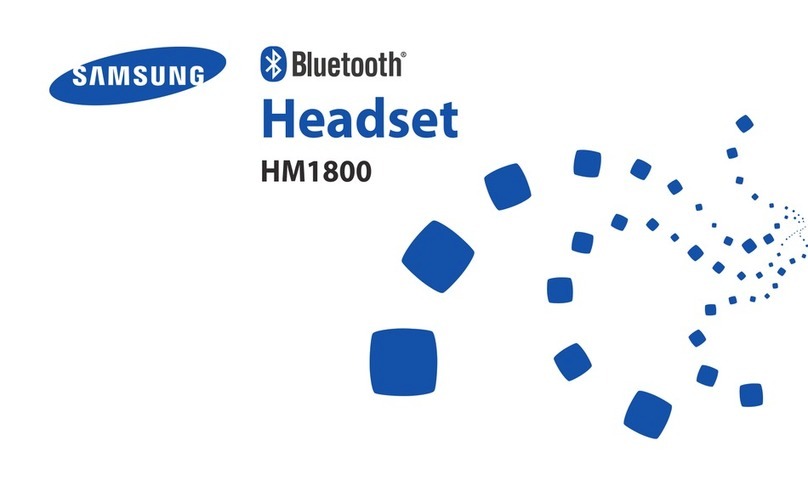 Samsung BHM1800NDAC User manual Samsung BHM1800NDAC User manual