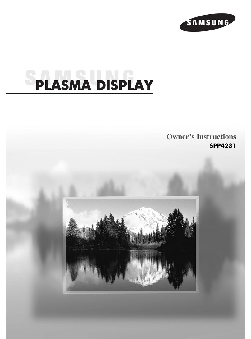 Samsung SP-P4231 User manual
