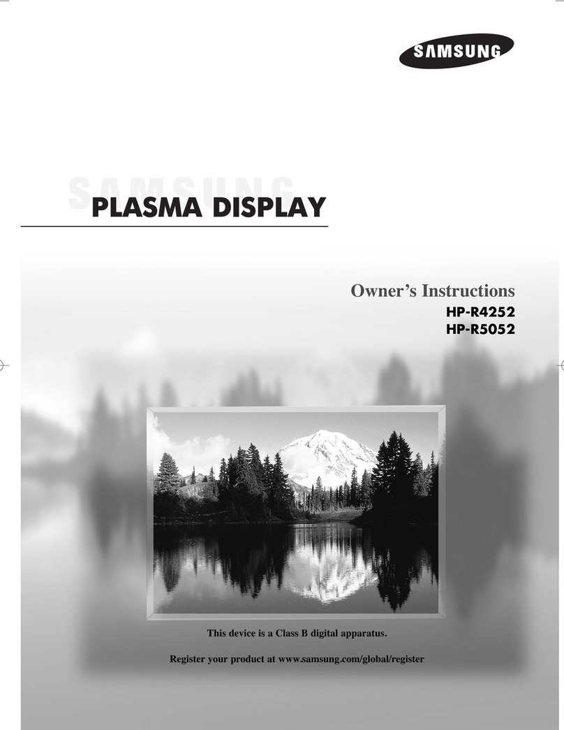 Samsung HP-R4252 User manual