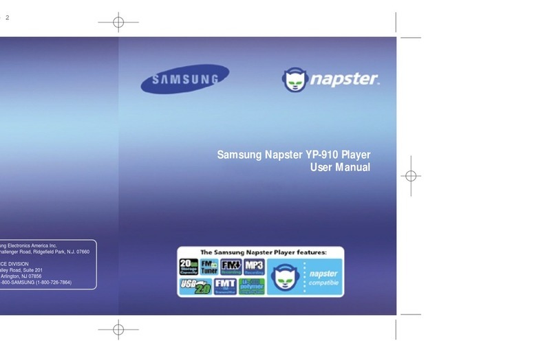 Samsung YP-910GS User manual