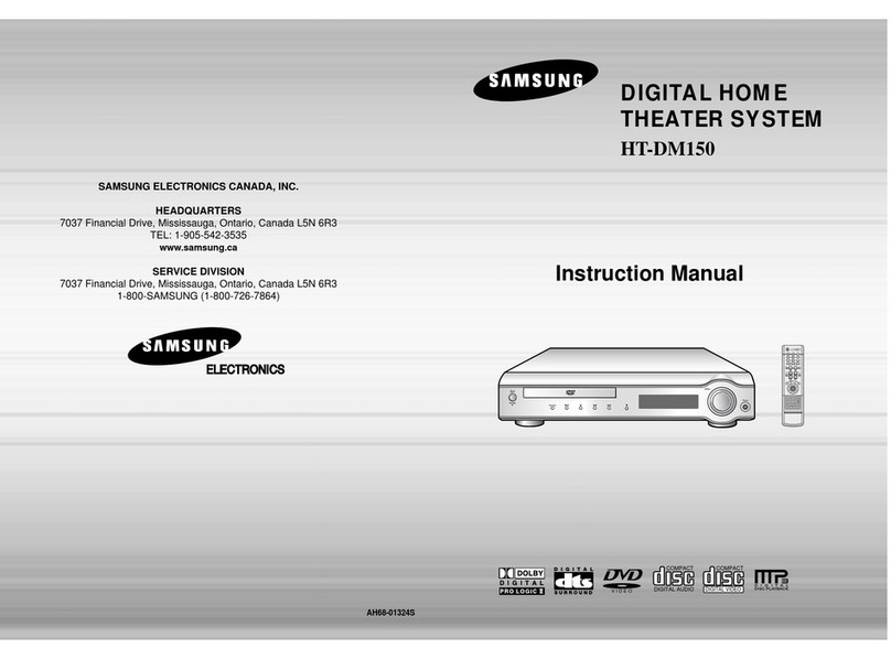 Samsung HT-DM150 instruction manual