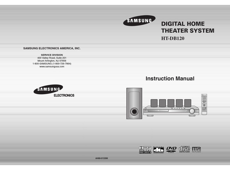 Samsung HT-DB120 instruction manual