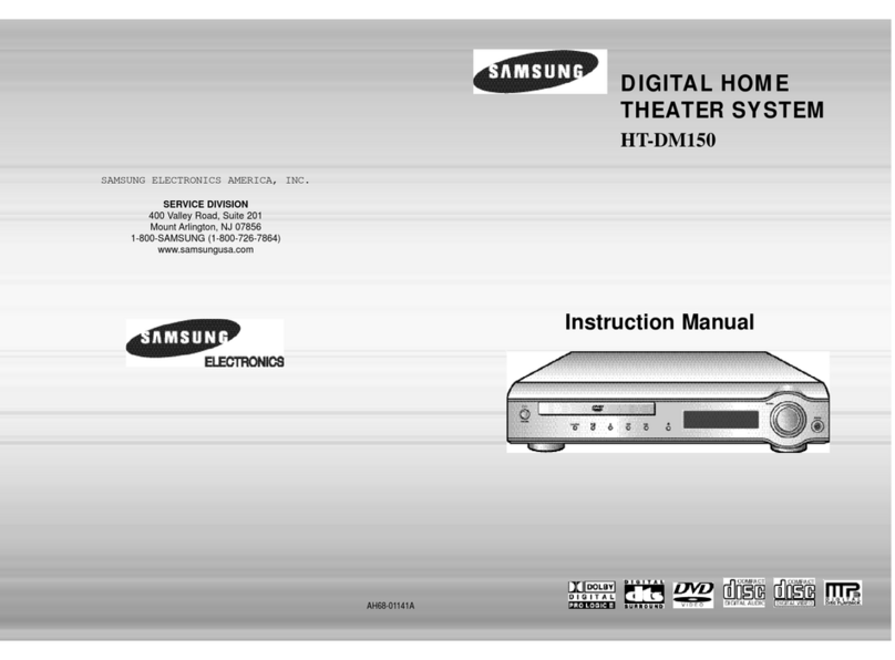 Samsung HT-DM150 instruction manual