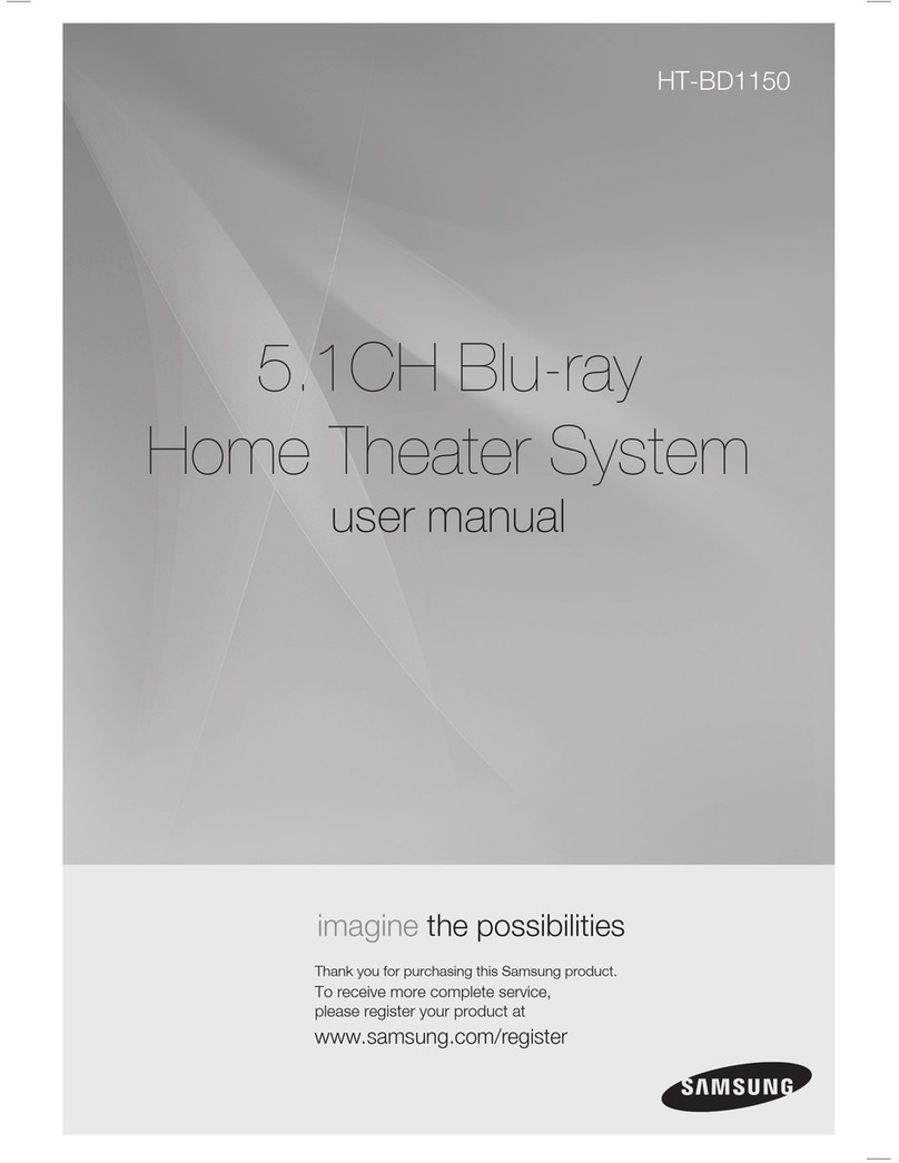 Samsung HT-BD1150 user manual
