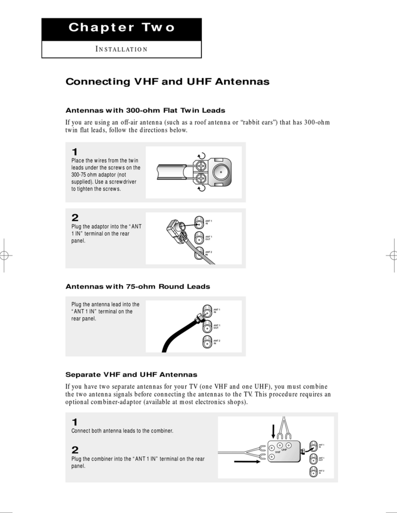 Samsung HC-P4363W User manual