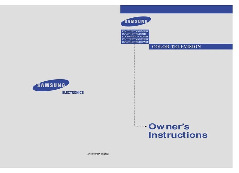 Samsung Tantus TXN 2798HF User manual