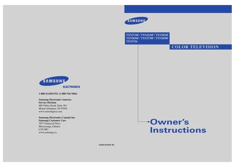 Samsung TXN2034F User manual