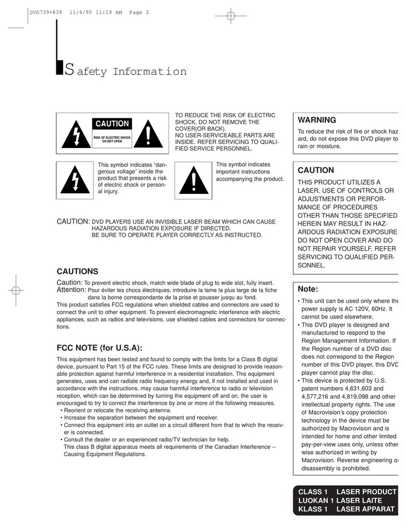 Samsung DVD-839 manual