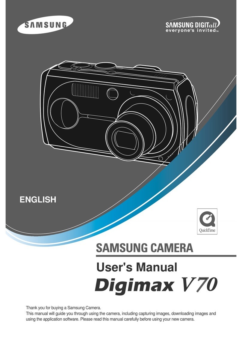 Samsung DIGIMAX V70 User manual