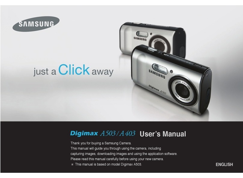 Samsung A503 - Digimax 5MP Digital Camera User manual