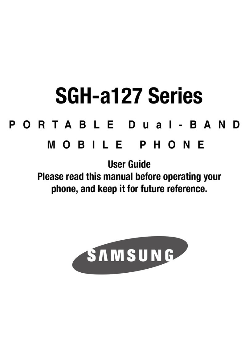 Samsung SGH-a127 Series User manual