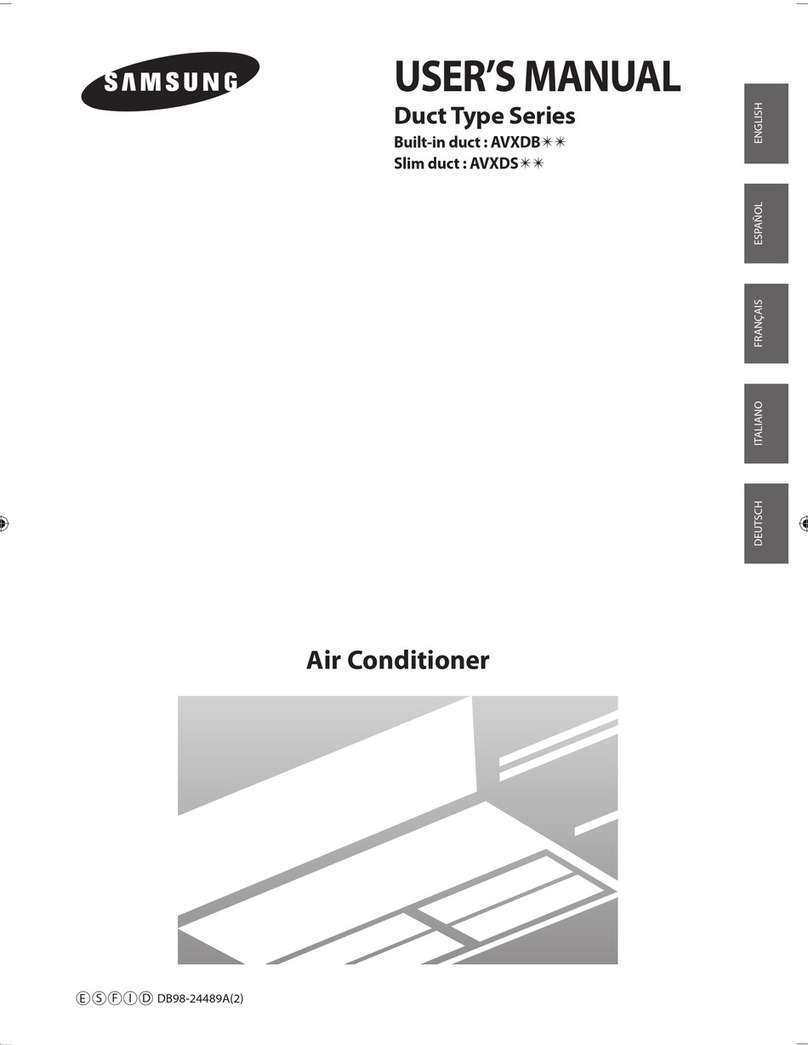 Samsung AVXDBH036EA user manual