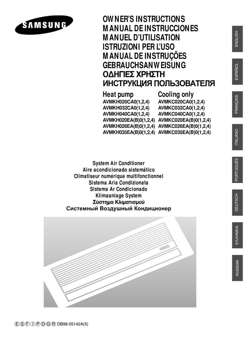 Samsung AVMKH035EA0 User manual