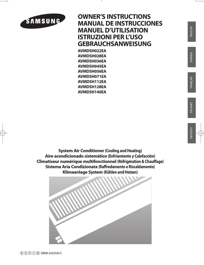 Samsung AVMDSH022EA User manual