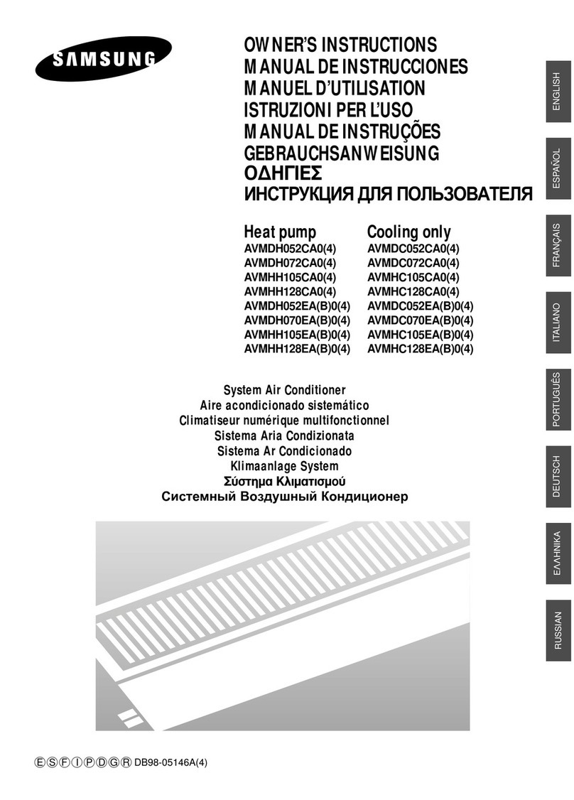 Samsung AVMHH105EA0 User manual