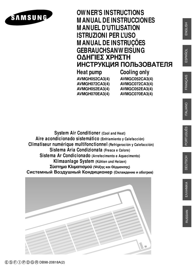 Samsung AVMGH052EA4 User manual
