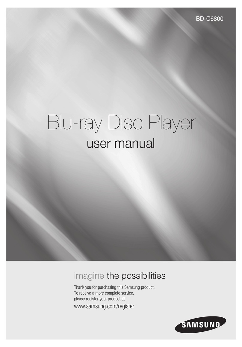 Samsung BD-C6800 User manual