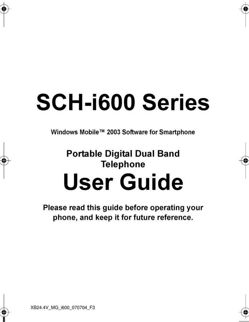 Samsung SCH-i600 Series User manual