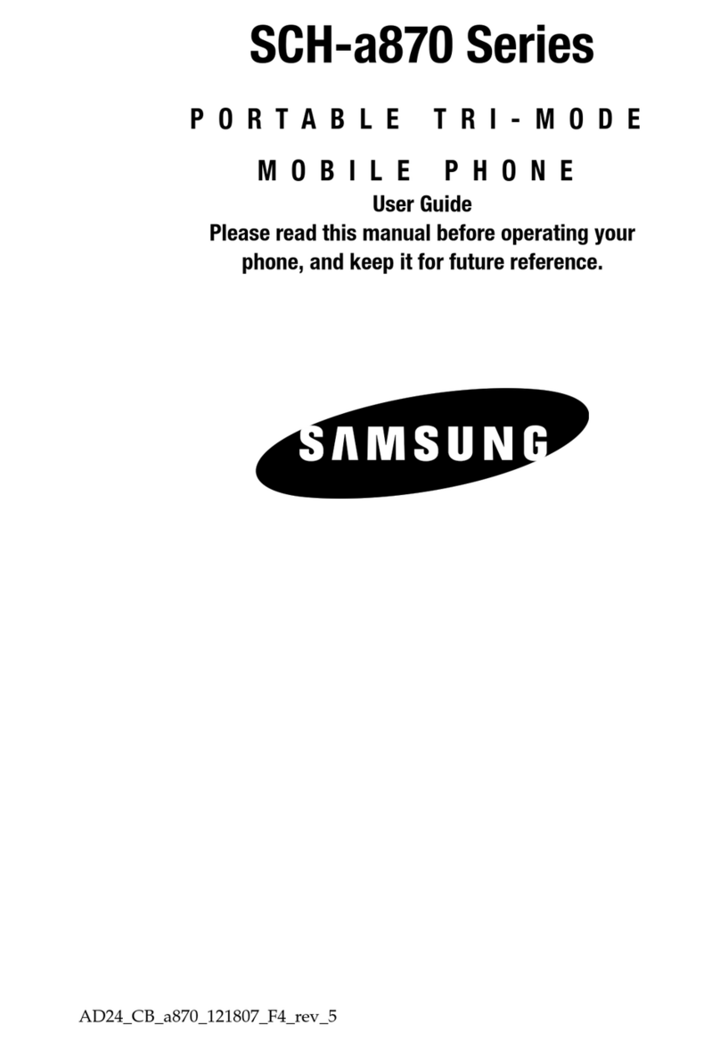Samsung SCH-a870 Series User manual