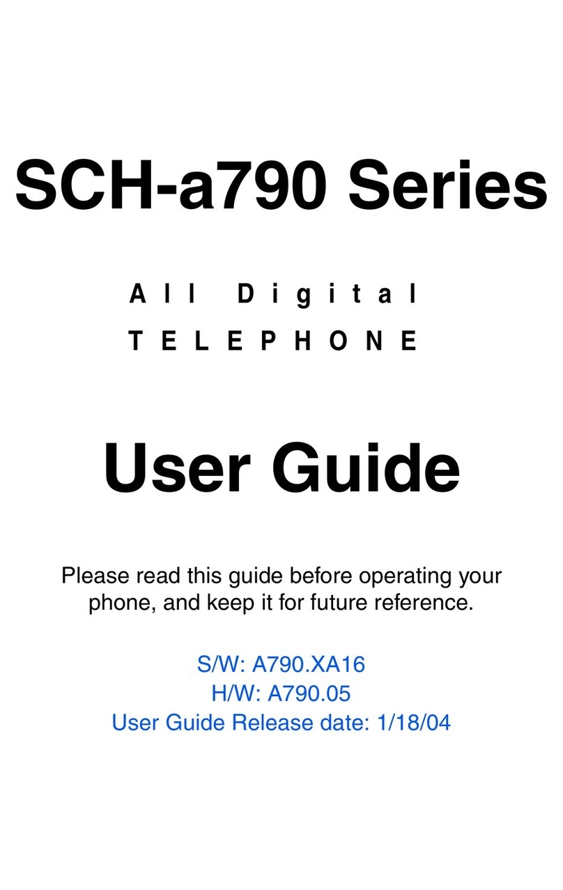 Samsung SCH-a790 Series User manual