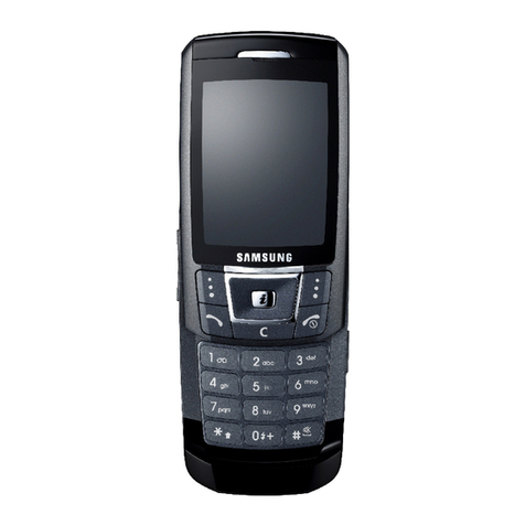 Samsung SGH-D900 User manual