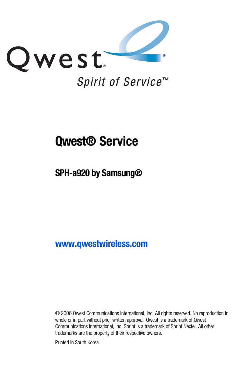 Samsung SPH-A920 Phone guide