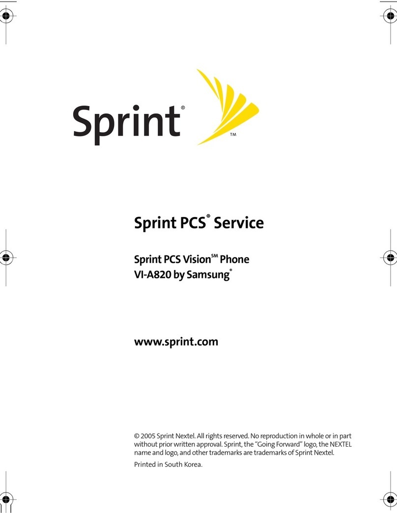 Samsung SPHA820 Phone guide