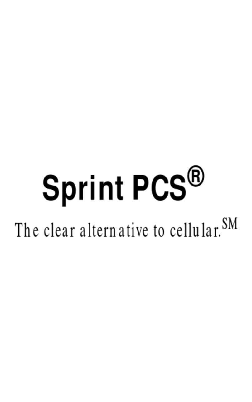 Sprint SPHM100SS manual