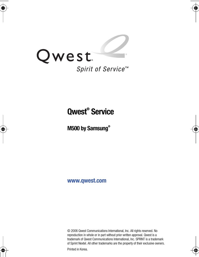 Samsung SPH-M500 Service guide