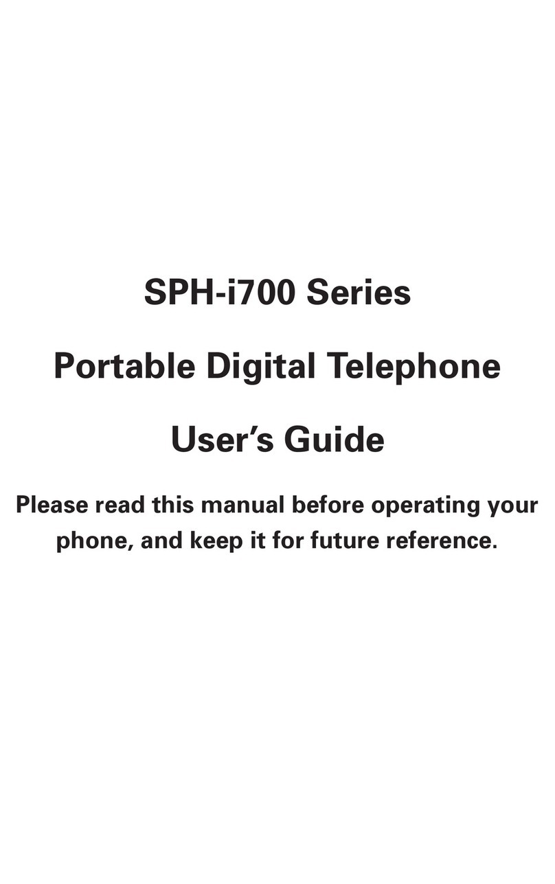 Samsung SPH-i700 Series User manual Samsung SPH-i700 Series User manual