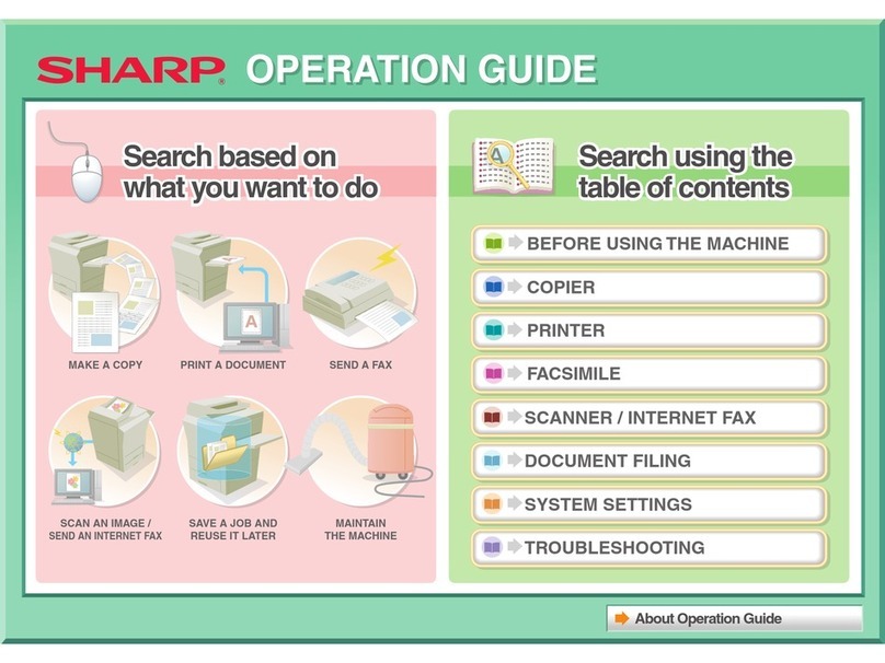 Sharp MX-M502N User manual
