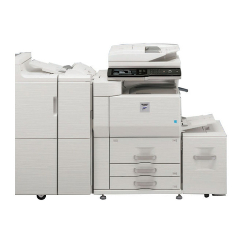 Sharp MX-M753U User manual
