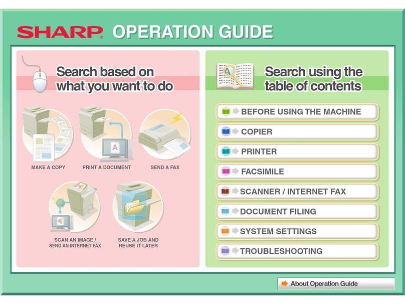Sharp MX-C381 User manual Sharp MX-C381 User manual