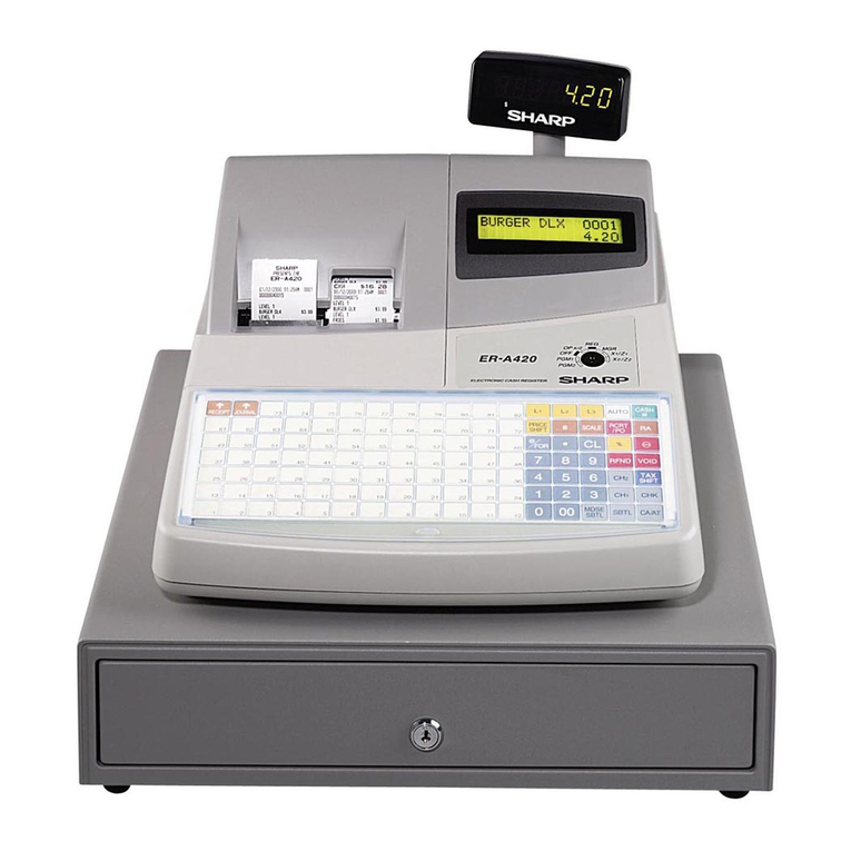 Sharp ER-A420 User manual Sharp ER-A420 User manual