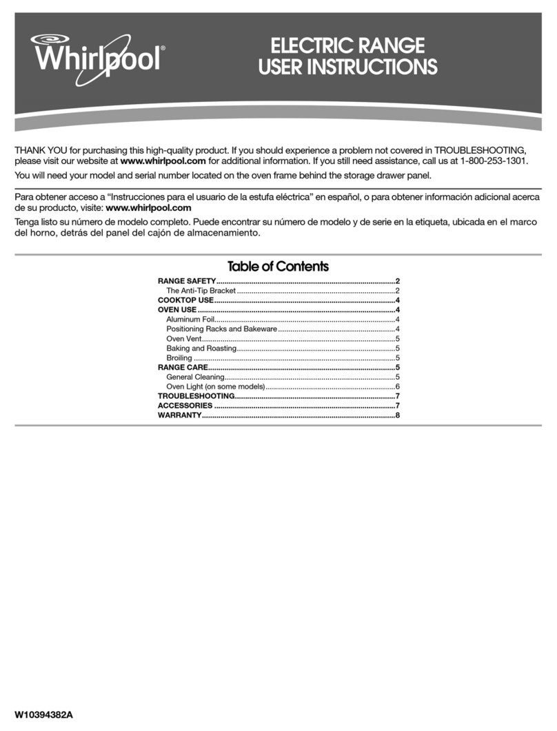 Whirlpool  WFC110M0AW User instructions