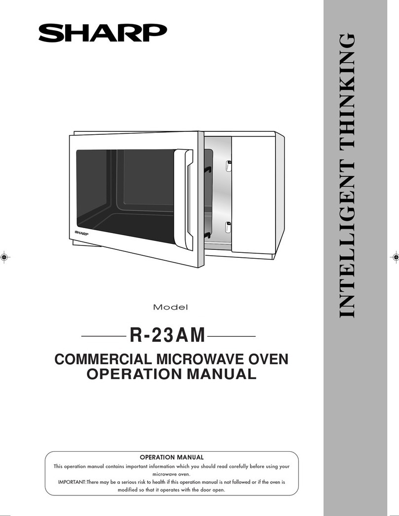 Sharp R-23AM User manual