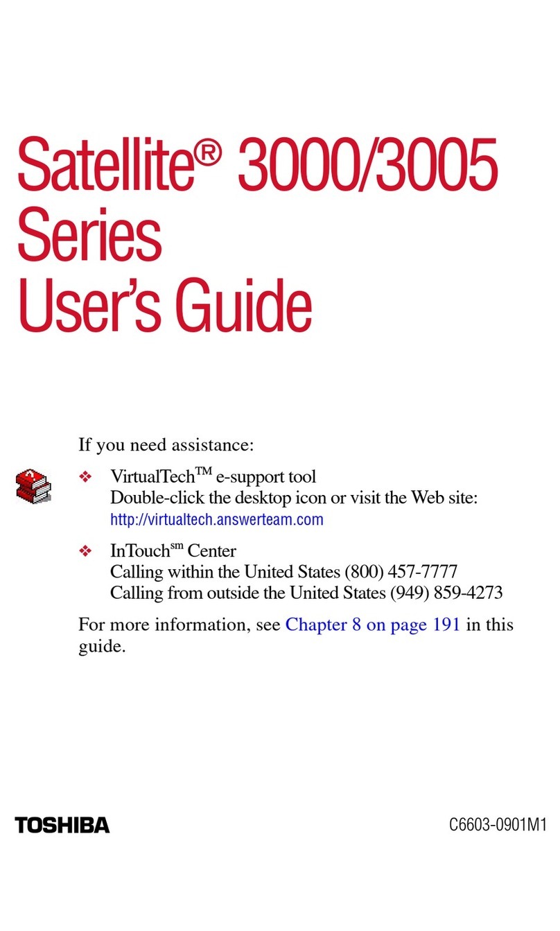 Toshiba 3000-S304 User manual
