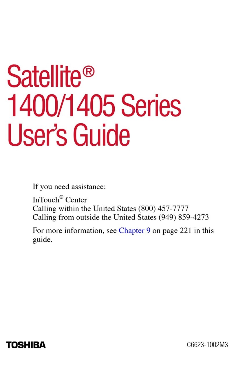 Toshiba 1405-S171 User manual