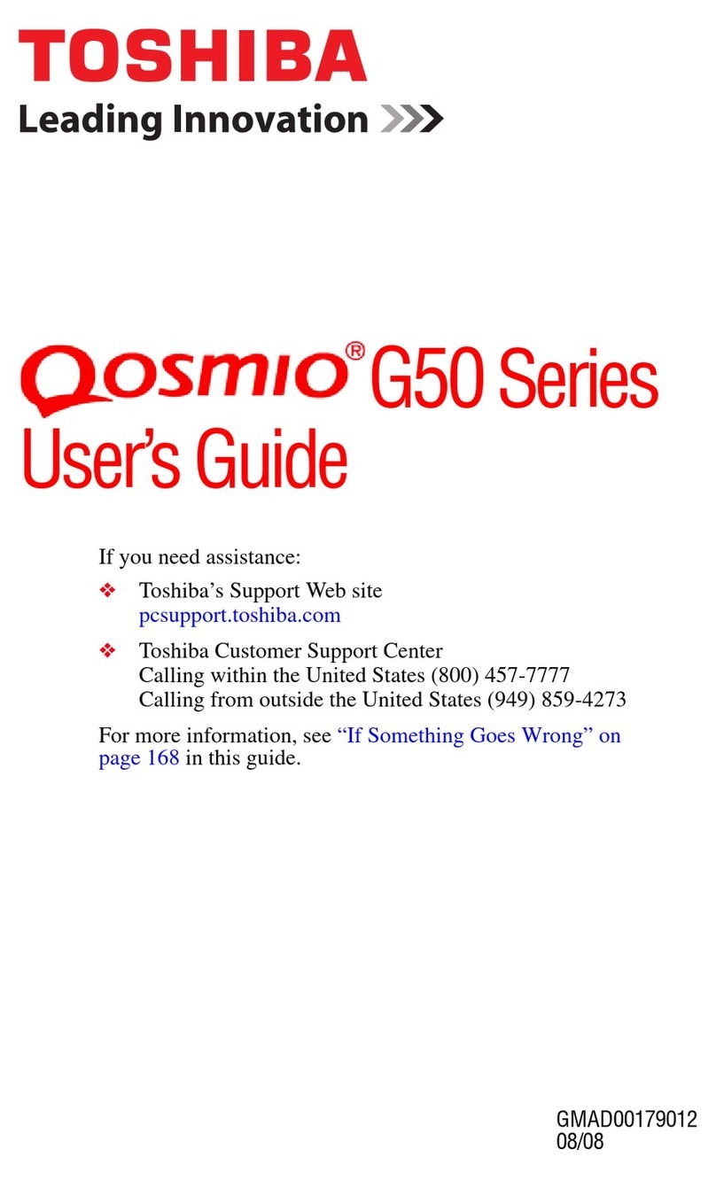 Toshiba G55-Q801 User manual