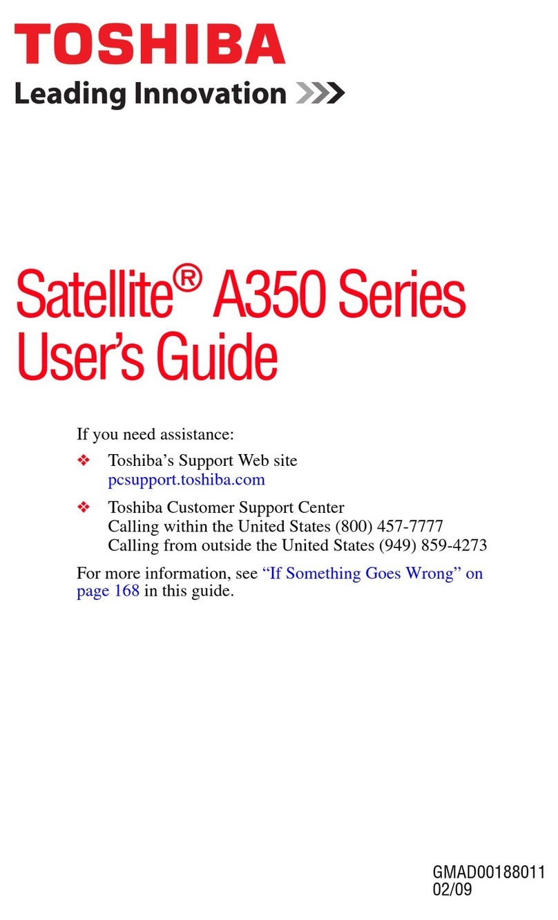 Toshiba A355-S6882 User manual