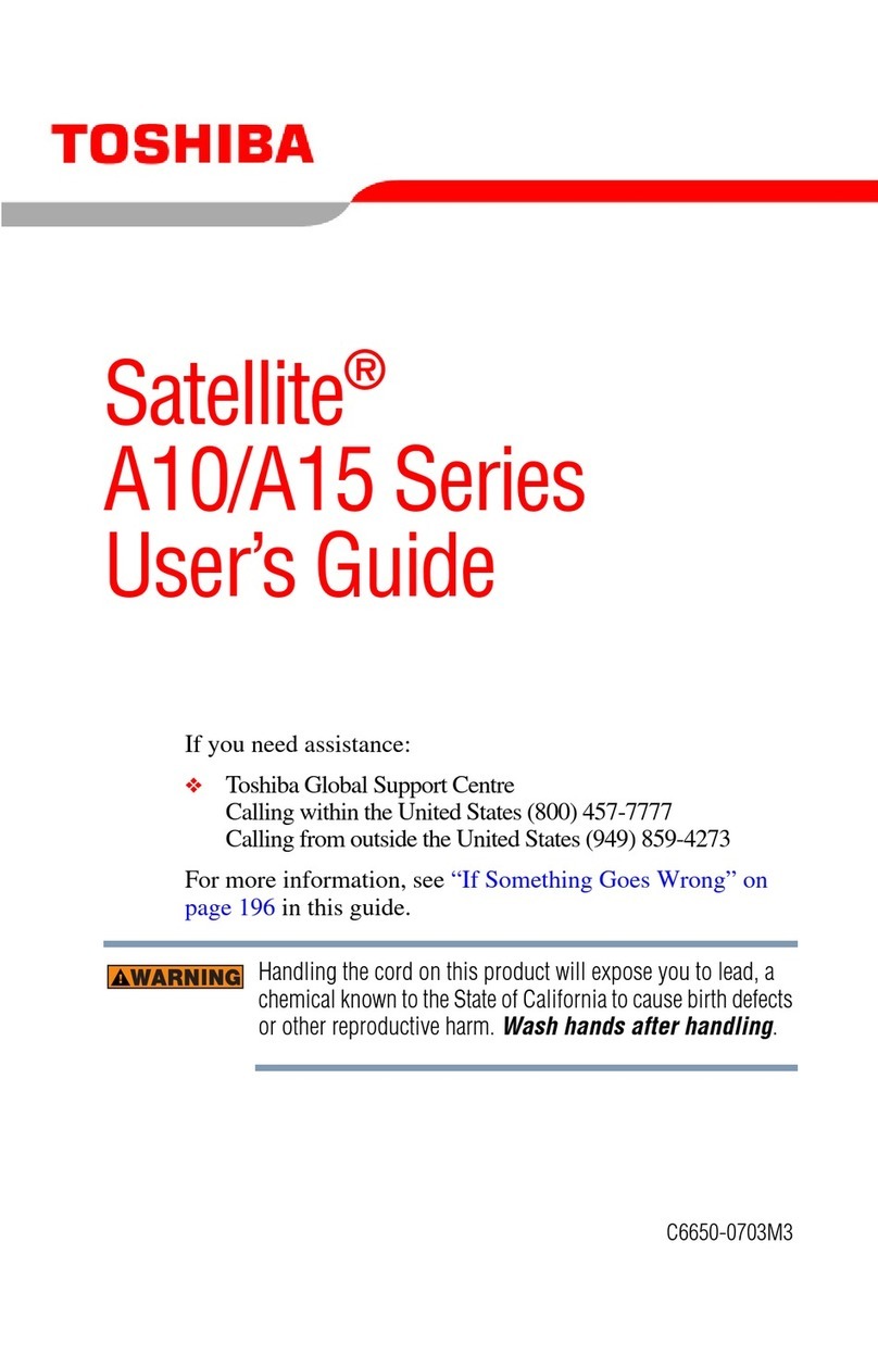 Toshiba A10-S100 User manual