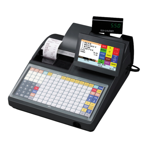 Sharp UP-820F User manual