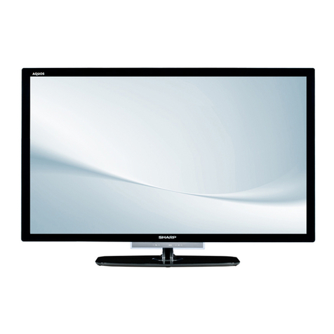 Sharp LC-46LE631E User manual