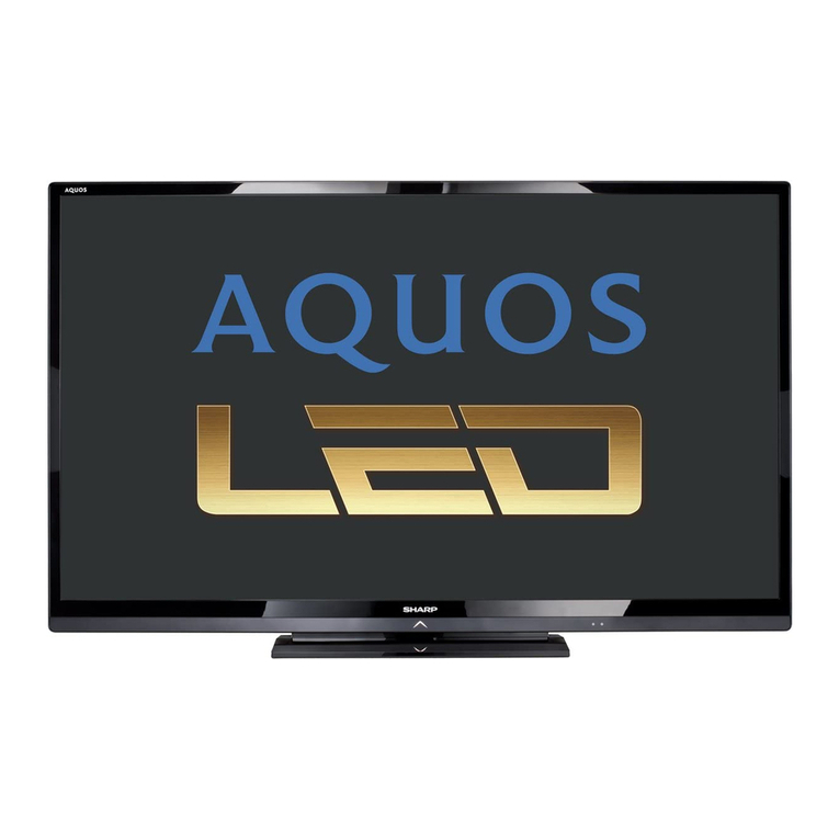 Sharp AQUOS LC-60LE636E User manual